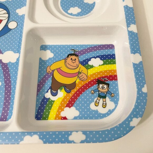 Doreamon 3 Section Plate Plastic Superware - Picture 15 of 16